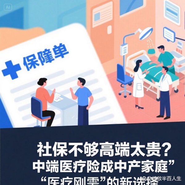 配资平台投资 社保不够高端太贵？中端医疗险成中产家庭 “医疗刚需” 新选择