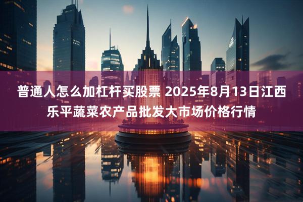 普通人怎么加杠杆买股票 2025年8月13日江西乐平蔬菜农产品批发大市场价格行情